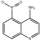 4-AMINO-5-NITROQUINOLINE 结构式