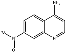 7-Nitroquinolin-4-amine 结构式