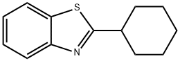 Benzothiazole, 2-cyclohexyl- (9CI) 结构式