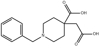 1-Benzyl-4-(carboxymethyl)piperidine-4-carboxylicacid