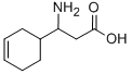 3-氨基-3-(环己-3-烯-1-基)丙酸 结构式