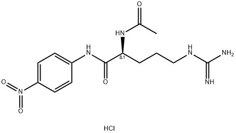 AC-ARG-PNA HCL 结构式