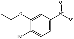 2-乙氧基-4-硝基苯酚 结构式