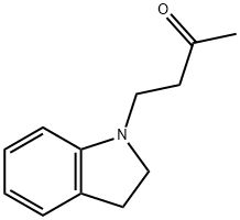 4-(2,3-Dihydro-1H-indol-1-yl)-2-butanone 结构式