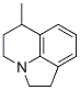 1,2,5,6-Tetrahydro-6-methyl-4H-pyrrolo[3,2,1-ij]quinoline 结构式