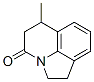 1,2,5,6-Tetrahydro-6-methyl-4H-pyrrolo[3,2,1-ij]quinolin-4-one 结构式