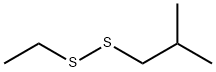 Ethylisobutyl persulfide 结构式