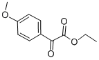乙酯4-甲氧基苯并基甲酸盐 结构式