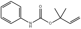 3-Buten-2-ol,2-methyl-,phenylcarbamate(9CI) 结构式