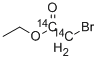 ETHYL BROMOACETATE, [1,2-14C] 结构式