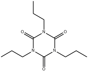 1,3,5-tripropyl-1,3,5-triazine-2,4,6(1H,3H,5H)-trione 结构式