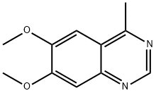 6,7-二甲氧基-4-甲基喹唑啉 结构式