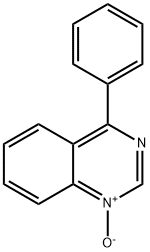 4-Phenylquinazoline 1-oxide 结构式