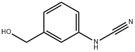 Cyanamide, [3-(hydroxymethyl)phenyl]- (9CI) 结构式