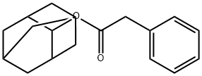 Phenylacetic acid, 2-adamantyl ester 结构式