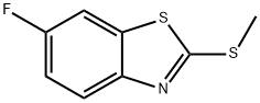 Benzothiazole, 6-fluoro-2-(methylthio)- (9CI) 结构式