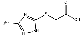 2-((5-亚胺-2,5-二氢-1H-1,2,4-三唑-3-基)硫代)乙酸 结构式