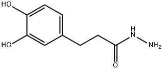 3-(3,4-二羟苯基)丙烷肼 结构式