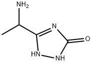 5-(1-氨基乙基)-1H-1,2,4-三唑-3-醇 结构式