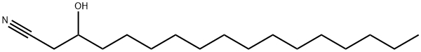 3-hydroxyheptadecanonitrile 结构式