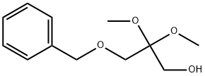 3-(苄氧基)-2,2-二甲氧基丙-1-醇 结构式