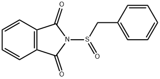 N-(Benzylsulfinyl)phthalimide 结构式