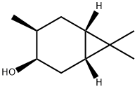 [1R-(1alpha,3alpha,4alpha,6alpha)]-4,7,7-trimethylbicyclo[4.1.0]heptan-3-ol 结构式