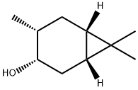 [1R-(1alpha,3beta,4beta,6alpha)]-4,7,7-trimethylbicyclo[4.1.0]heptan-3-ol  结构式
