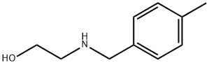 2-{[(4-甲基苯基)甲基]氨基}乙烷-1-醇 结构式