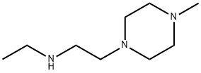 N-乙基-2-(4-甲基哌嗪-1-基)乙胺 3HCL 结构式