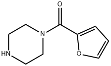 1-(2-呋喃甲酰基)哌嗪 结构式