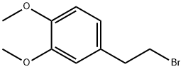 3,4-二甲氧基苯乙基溴 结构式