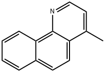 4-Methylbenzo[h]quinoline 结构式