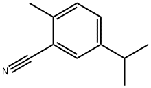 Benzonitrile, 2-methyl-5-(1-methylethyl)- (9CI) 结构式