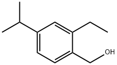 Benzenemethanol, 2-ethyl-4-(1-methylethyl)- (9CI) 结构式