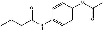 4-Butyramidophenyl Acetate 结构式