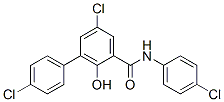 5-Chloro-3-(4-chlorophenyl)-4'-chlorosalicylanilide 结构式
