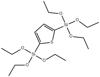 三乙氧基-2,5-噻吩硅烷 结构式