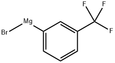 间(三氟甲基)苯基溴化镁 结构式