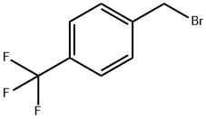 4-三氟甲基苄溴 结构式