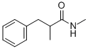 N-METHYL 2-METHYLPHENYLPROPANAMIDE 结构式