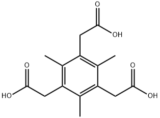 2,4,6-三甲基-1,3,5-苯三乙酸 结构式