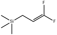 (3,3-Difluoroallyl)trimethylsilane 结构式