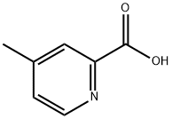 4-甲基-2-羧酸吡啶 结构式