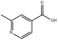 2-甲基-4-羧基吡啶 结构式