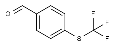 对三氟甲硫基苯甲醛 结构式