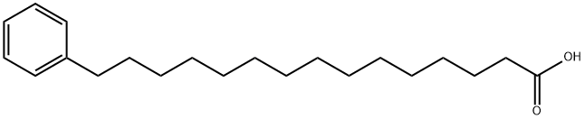 15-苯基十五酸 结构式