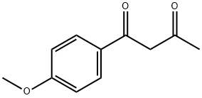 1-(对甲氧基苯基)-1,3-丁二酮 结构式