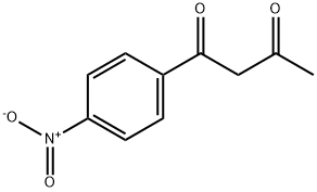 1-(4-硝基苯基)丁烷-1,3-二酮 结构式