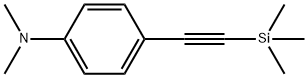 N,N-二甲基-4-[(三甲基甲硅烷基)乙炔基]苯胺 结构式